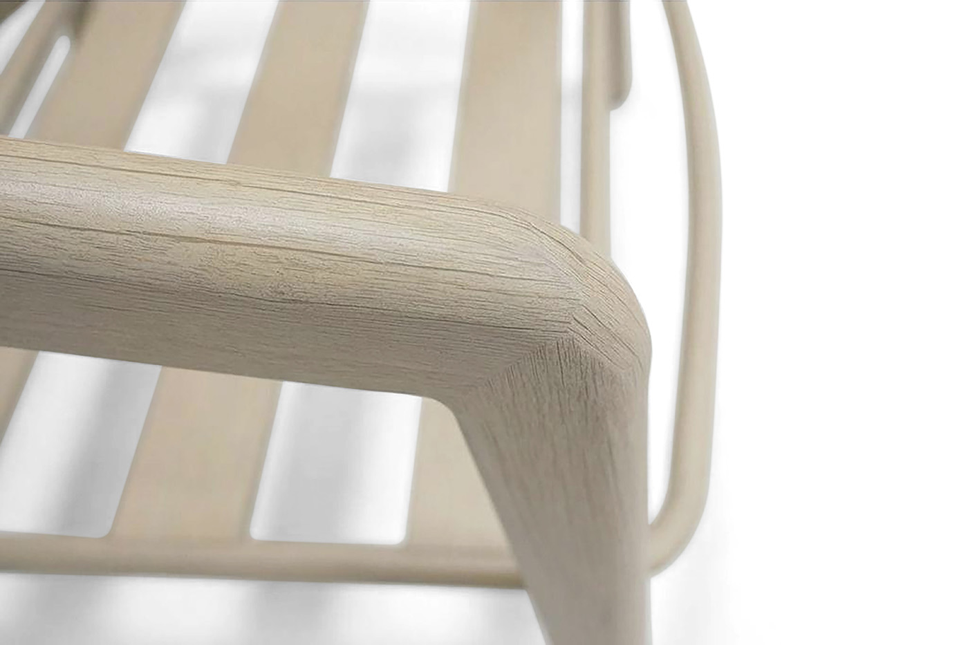 фото "брюссель" диван трехместный из искусственного ротанга, цвет серый, каркас под дерево (холодно-бежевый)