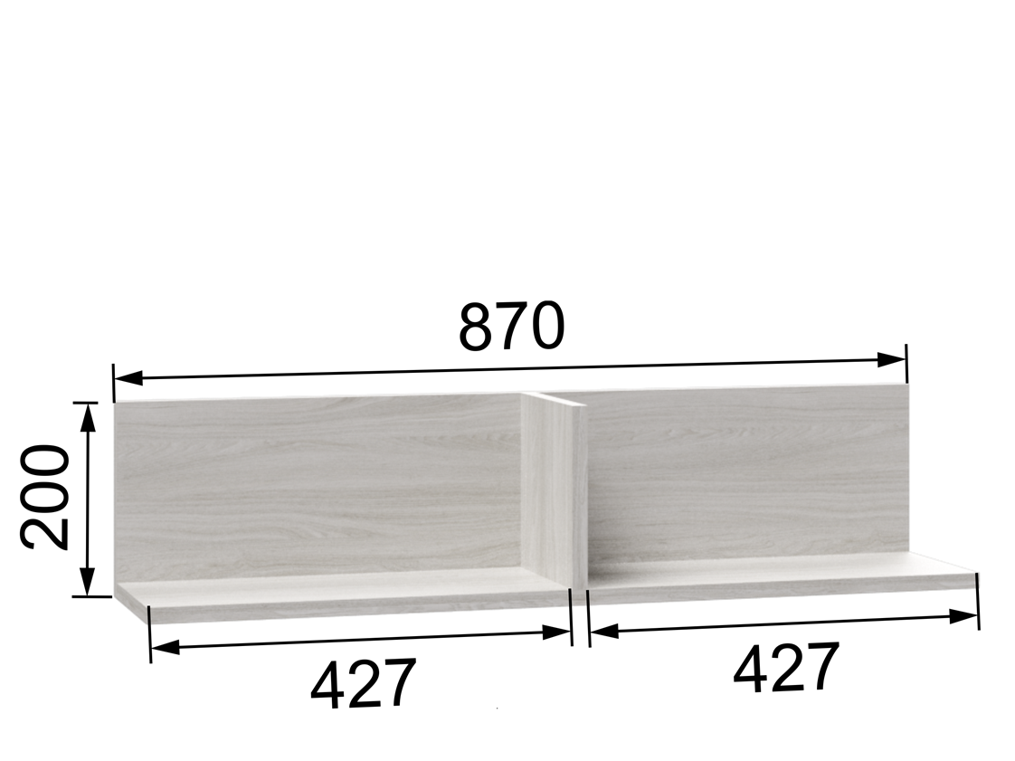 Навесная полка РН-2 Ричард 