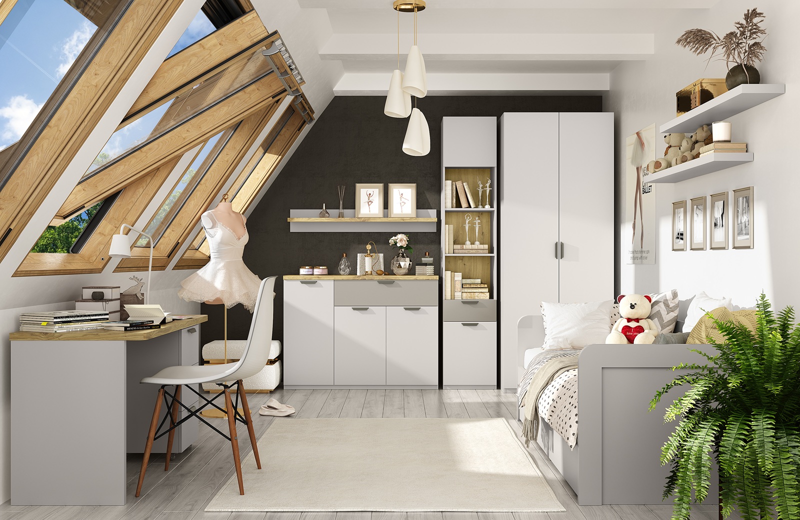 фото шкаф 2-х дверный 2d modern