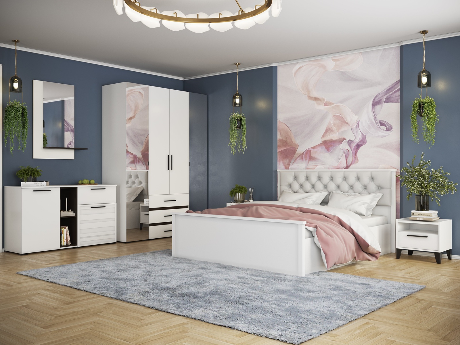 Кровать МКР-2 с ортопедическим основанием Модена