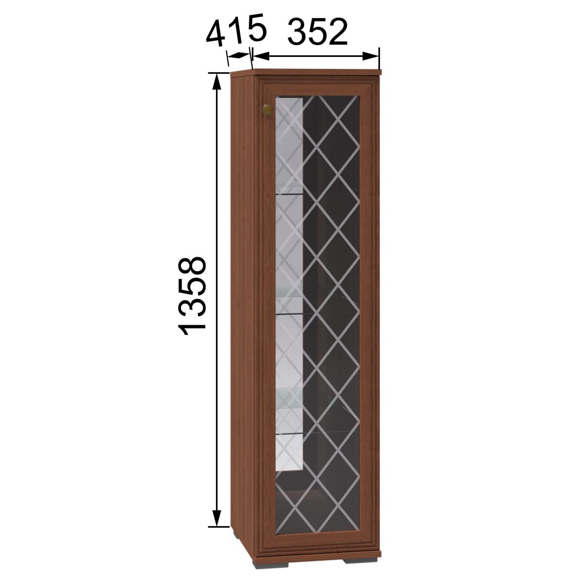 Пенал-витрина РШ-4 Ричард 