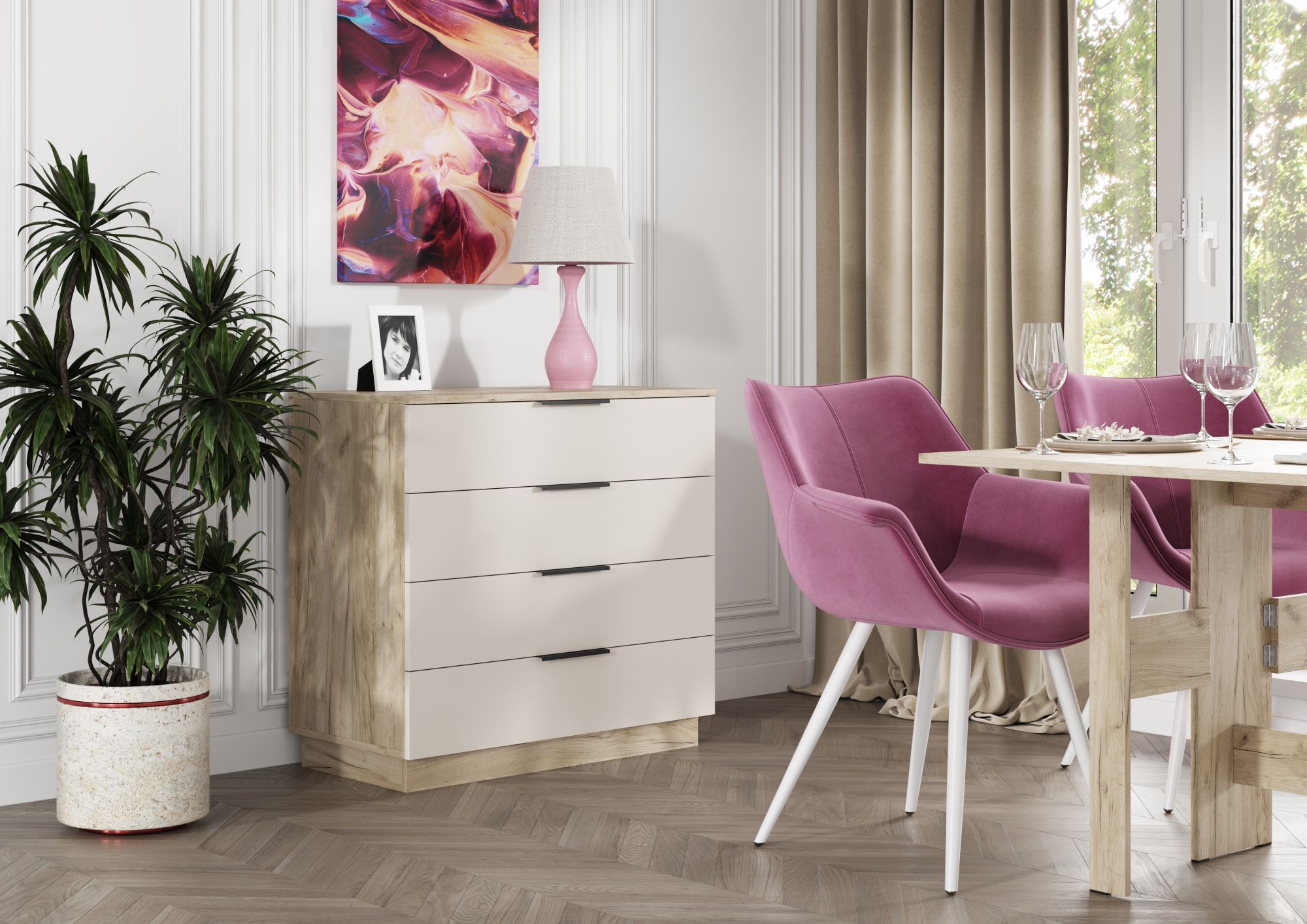 фото комод км-001 бохо