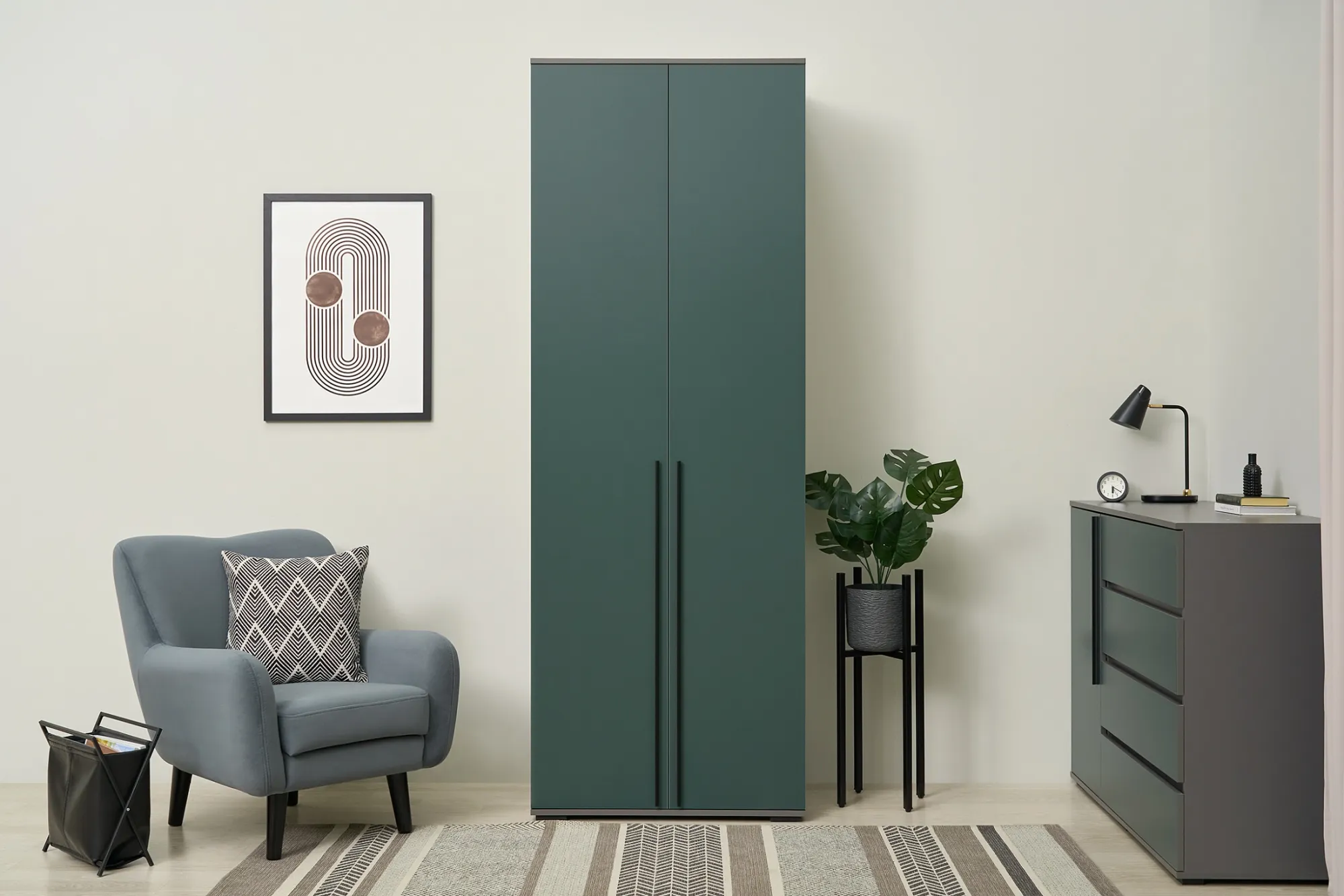 Шкаф 2-х ств. 800 Норд 