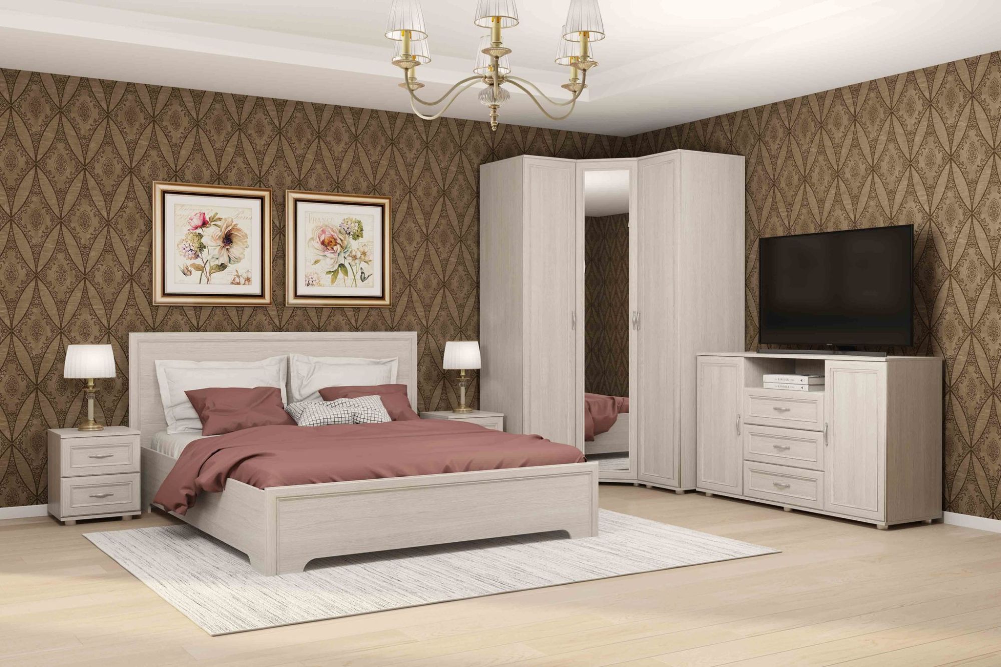 Комод для спальни КМ Классика фото комод для спальни км классика