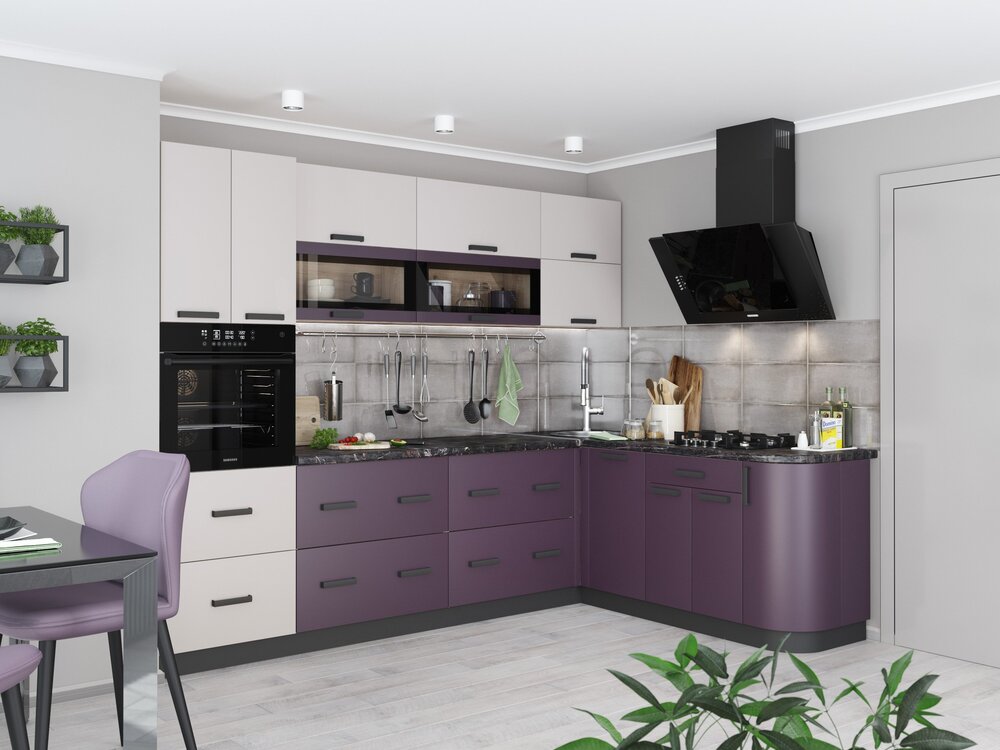 Кухня угловая Контемп К4 фото кухня угловая контемп к4