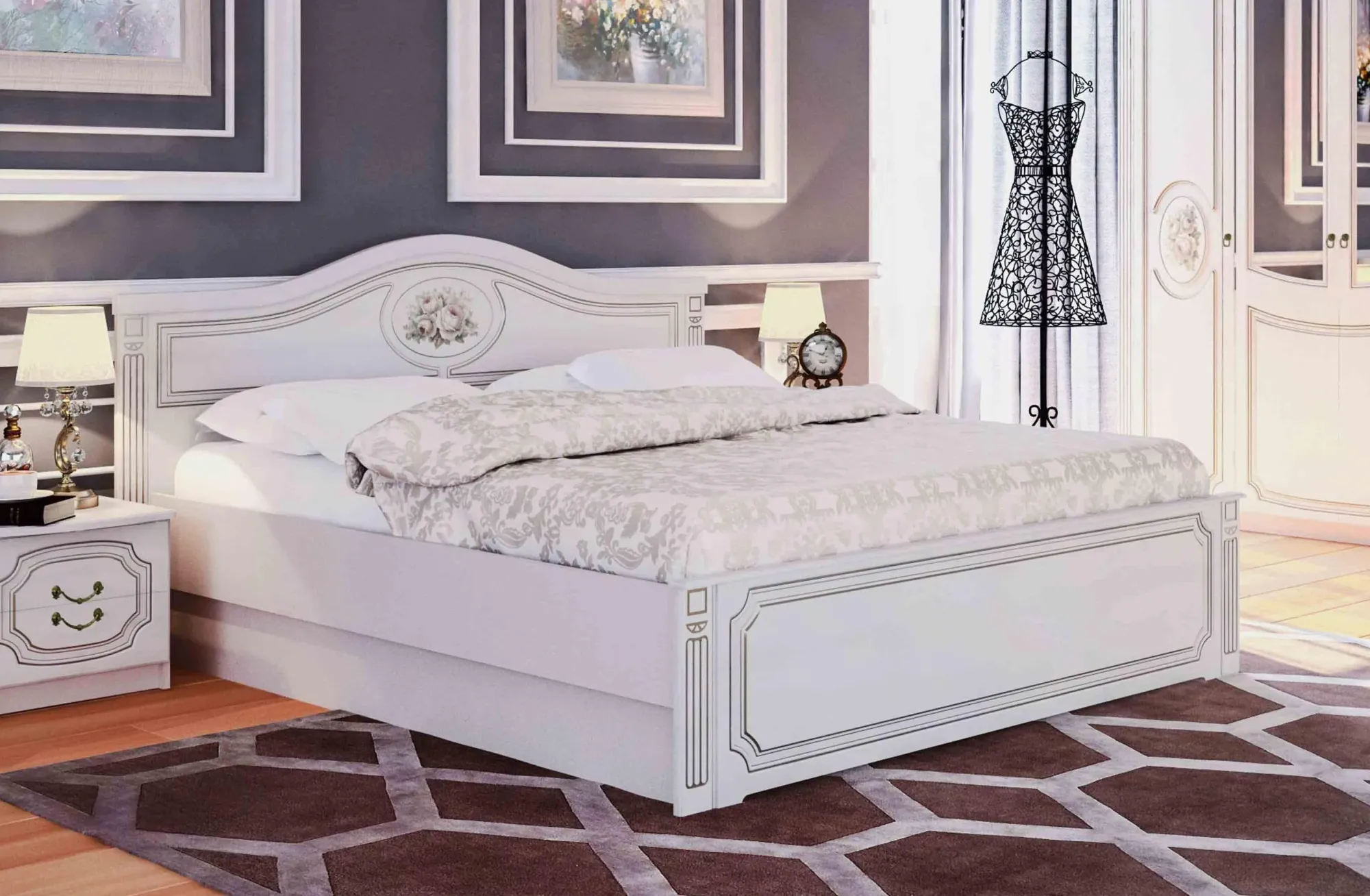 фото кровать 1600 с пм верона