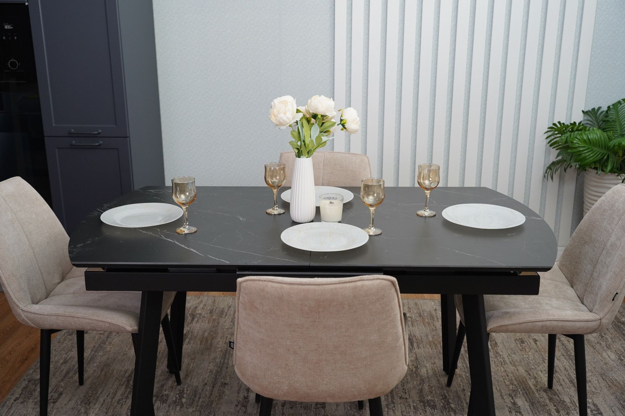 Стол обеденный раздвижной Барон 