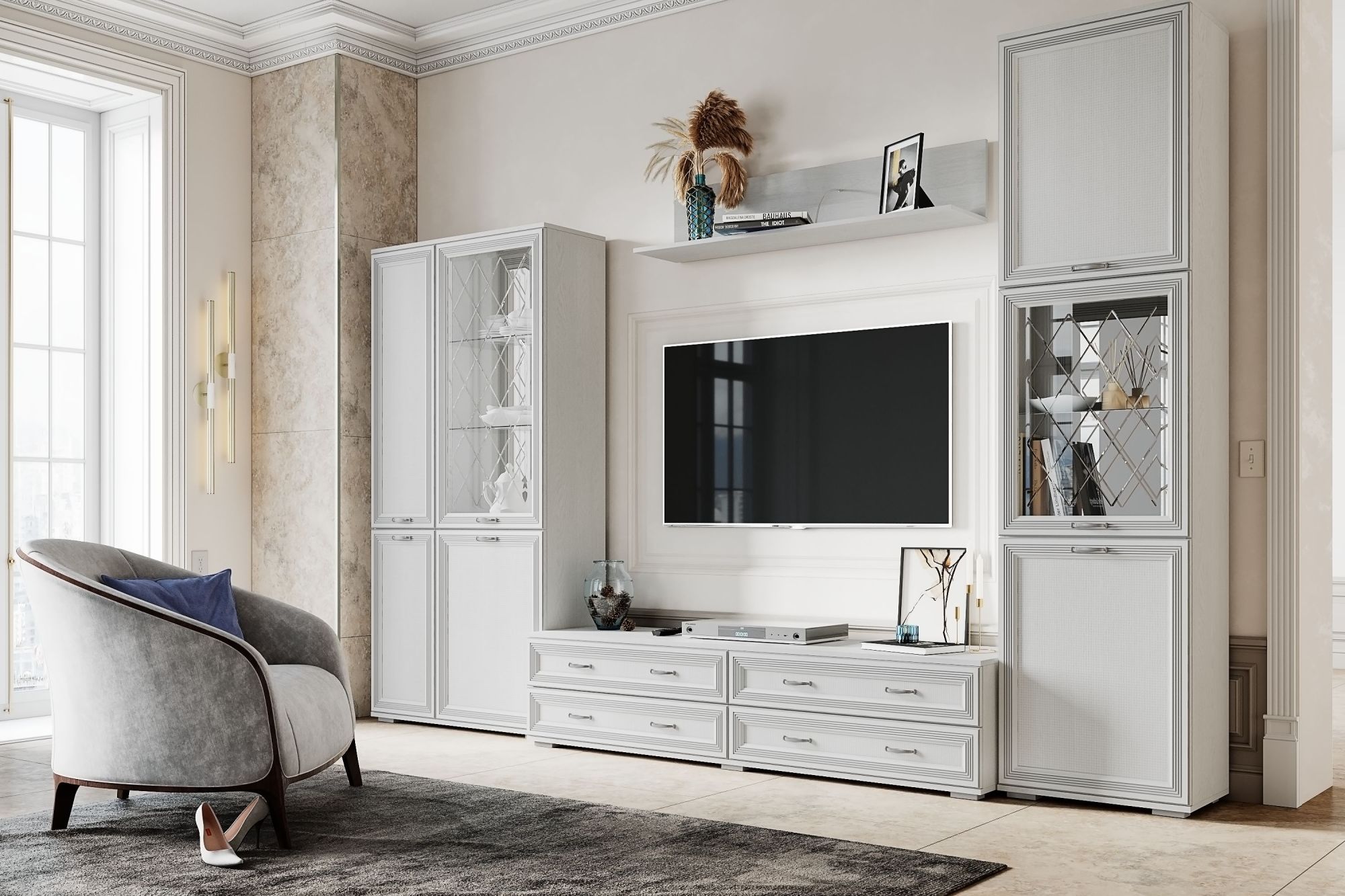 Полка навесная ЛН-3 Ливорно