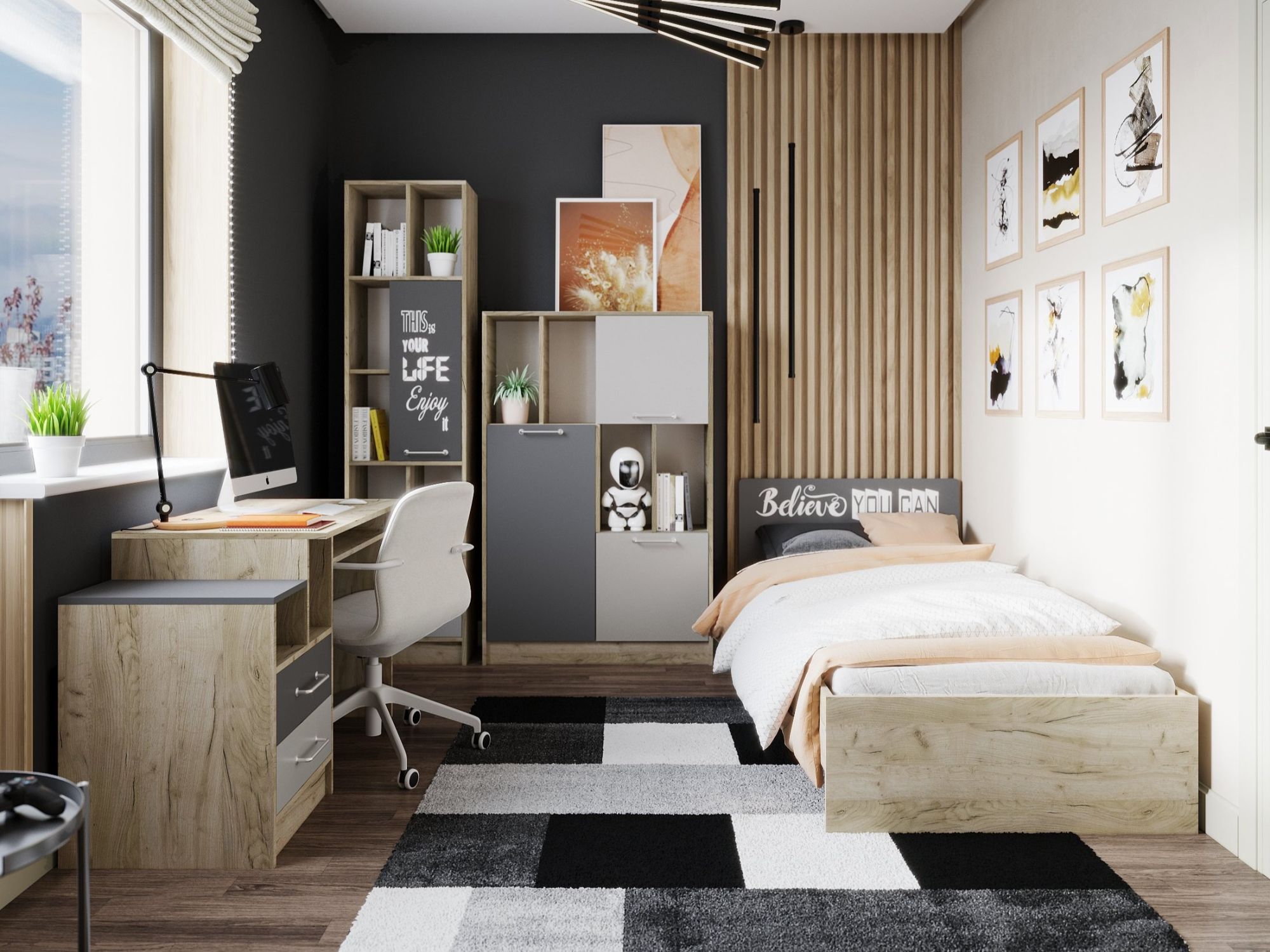 Угловое завершение Колибри 