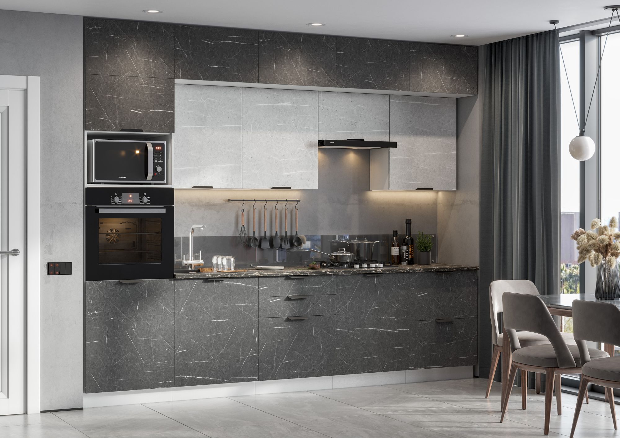 Кухня угловая Норд Line фото кухня угловая норд line