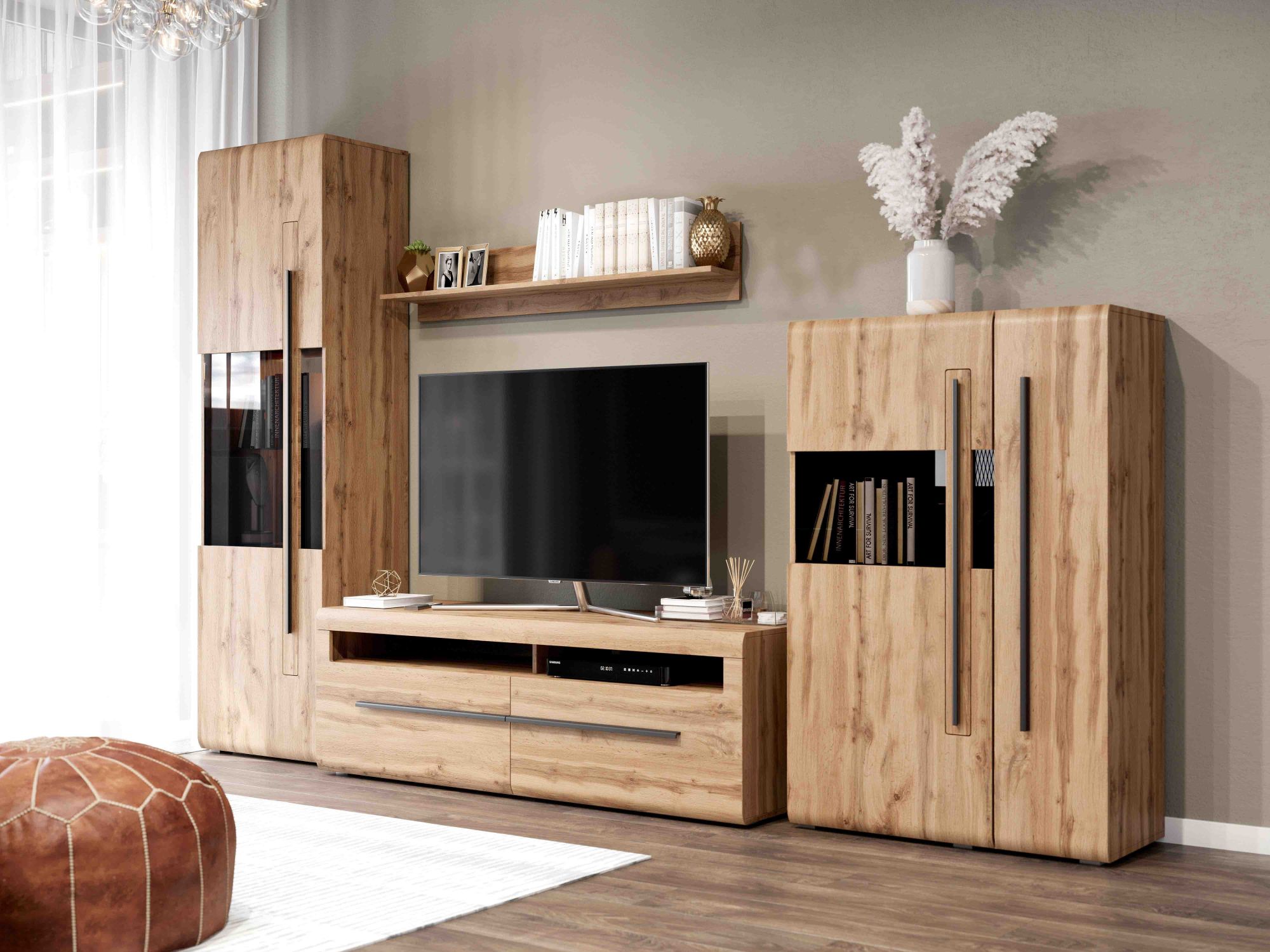 Шкаф-витрина 1 дв. Ницца фото шкаф-витрина 1 дв. ницца