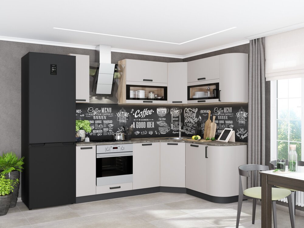 Кухня угловая Контемп К4 фото кухня угловая контемп к4