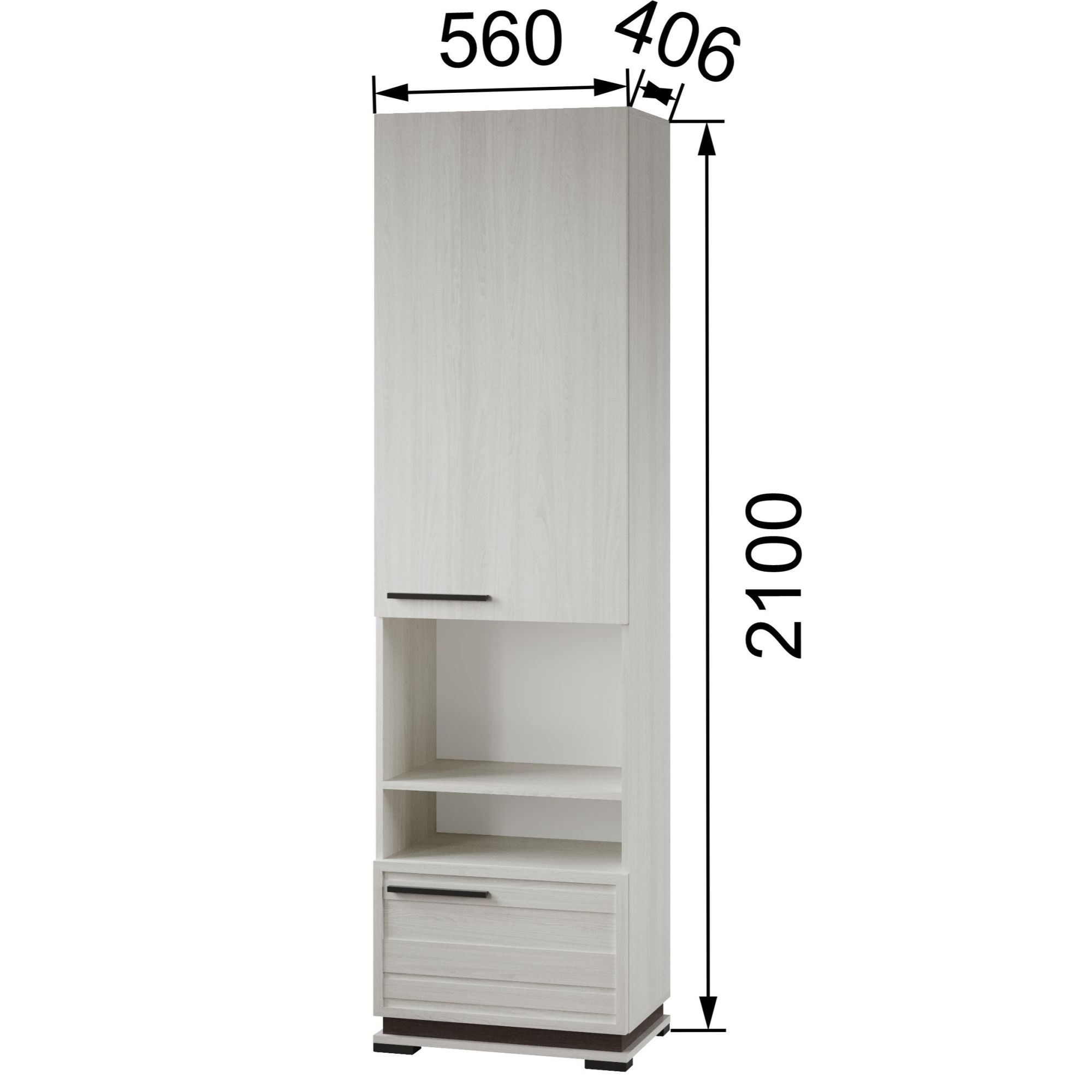 фото пенал с нишей мш-2 модена