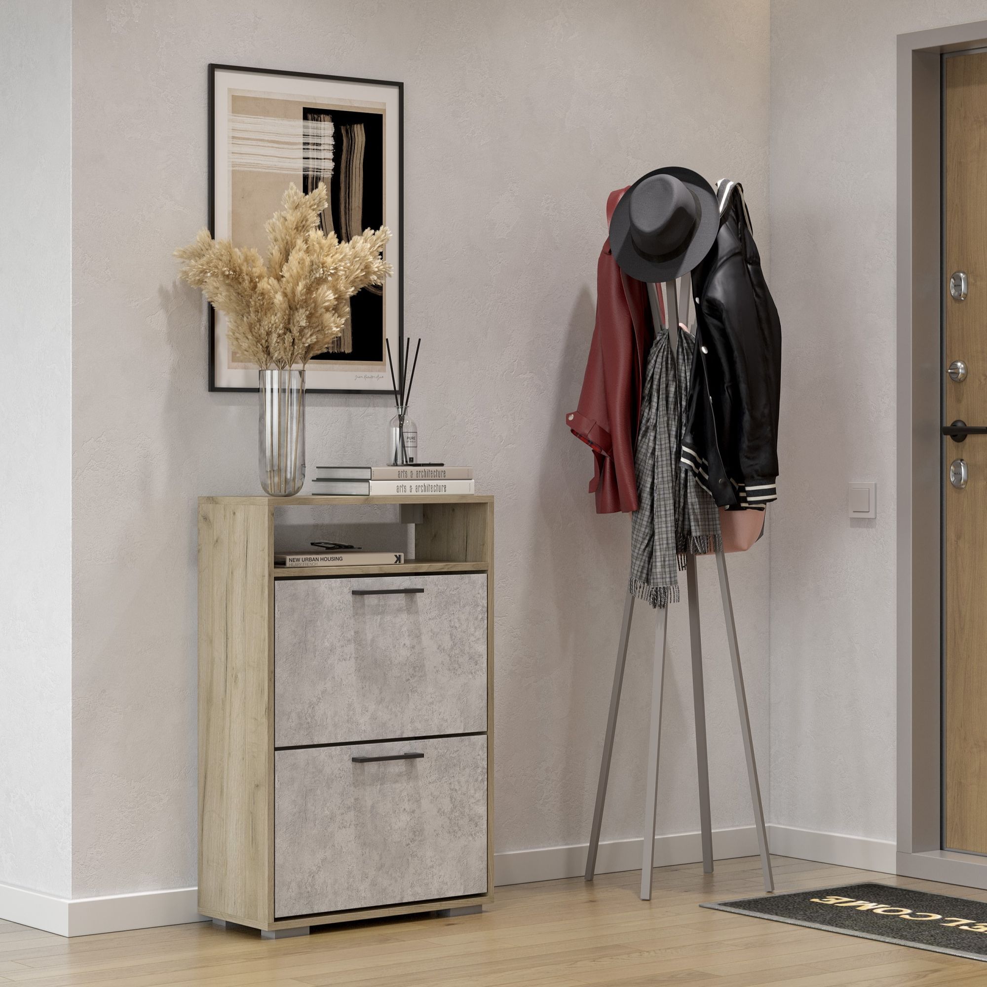 фото тумба для обуви об-600 бостон